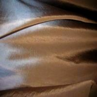 Taffetas souple changeant beige marron reflets gris9