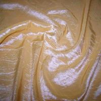 Taffetas souple froisse permanent safran reflets blanc2
