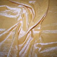 Taffetas souple froisse permanent safran reflets blanc4