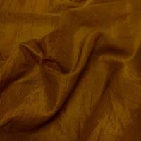 Taffetas souple froisse permanent ton vieil or3