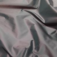 tissu taffetas changeant tissé 3 fils rouge, blanc, noir