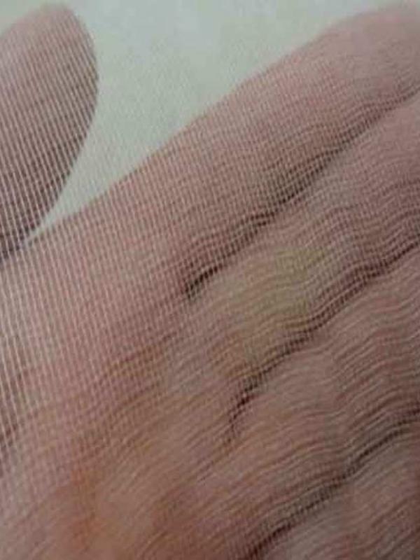 Tarlatane de soie 100 beige clair en 1 35 m l