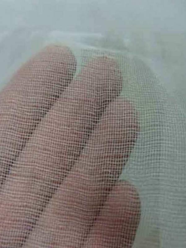 Tarlatane de soie 100 blanc casse en 1 35 m l