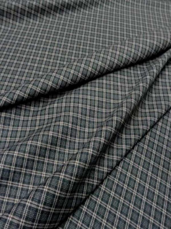 Tergal a carreaux gris anthracite