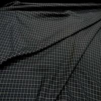 Tergal a carreaux noir beige6