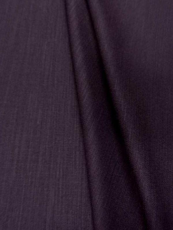 Tergal aubergine double face