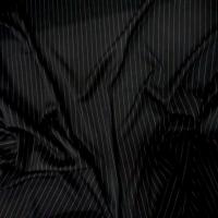 Tergal stretch noir a rayure cuivre2