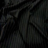 Tergal stretch noir a rayure cuivre5