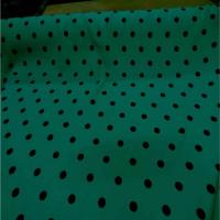 Tergal ton vert a pois noir04