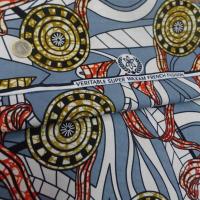vente de tissu africain wax ton gris ,blanc ,rouge en ligne