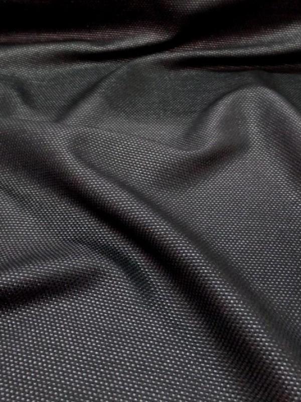 Tissu aspect fibre de carbone noir en 1 55 m de large