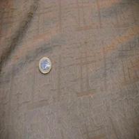 Tissu beige faconne