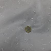 Tissu broderie en coton blanc5