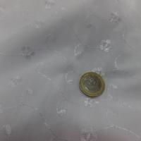 Tissu broderie en coton blanc6