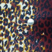 Tissu coton wax motifs leopard9
