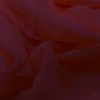 Tissu coupon de mousseline de soie fuschia 1