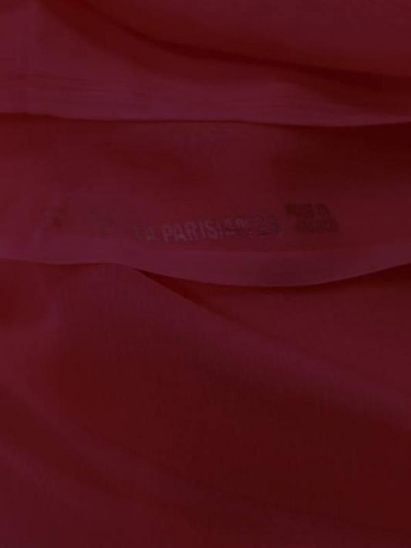 Tissu coupon de mousseline de soie fuschia