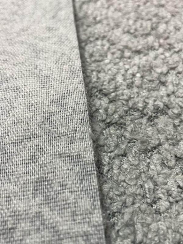 Tissu d ameublement bouclette beige tres clair4