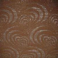 Tissu d ameublement epais ton caramel a motifs ecailles caramel4