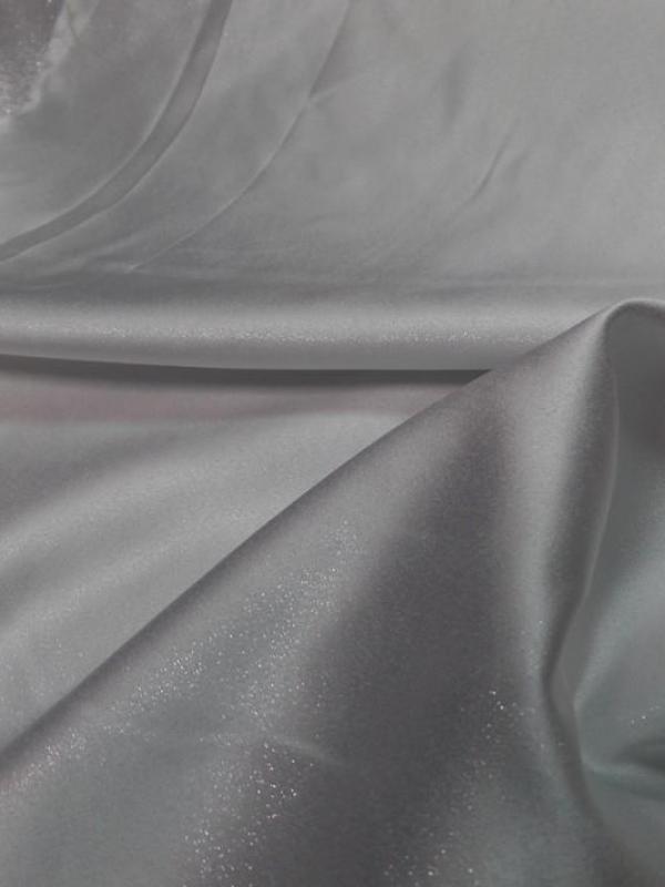 Tissu double face blanc cassé lurex métal en ligne