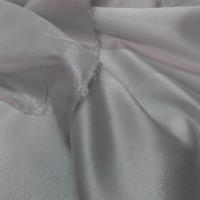 Tissu double face blanc cassé lurex métal sur Marseille