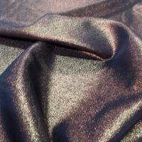 Tissu double face noir lurex cuivré en 1 60 m de large en ligne