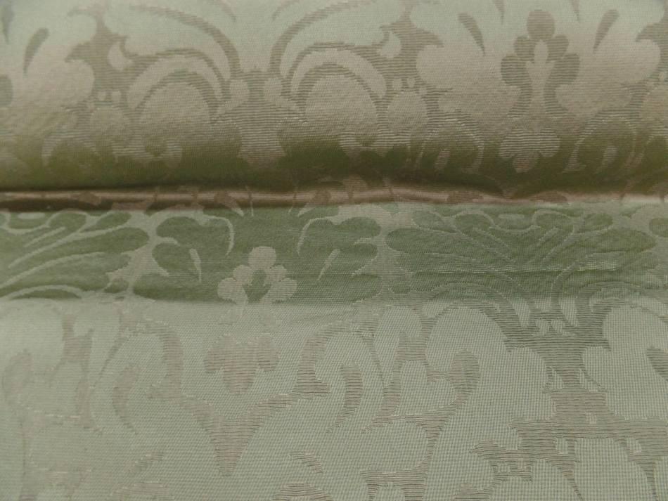 Tissu epais d ameublement ton vert pas cher en ligne