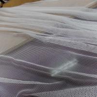 Tissu filet resille blanc2