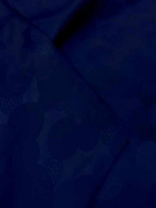 Tissu satin faconne ton bleu