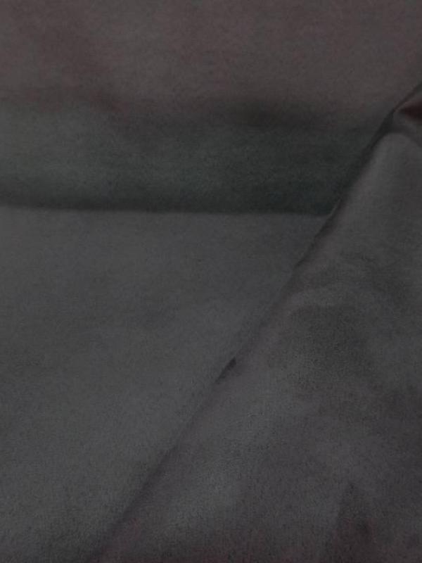 Tissu style alcantara imitation daim gris