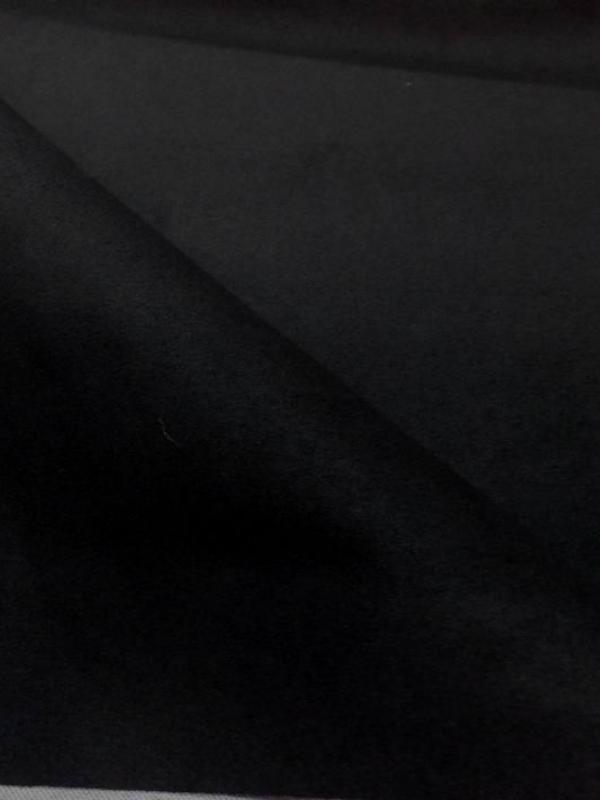 Tissu style alcantara imitation daim noir