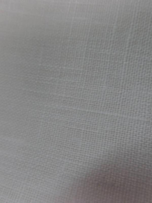 Tissu toile de lin 100 ton blanc casse en ligne