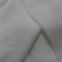 Tissu toile de lin 100 ton blanc casse pas cher