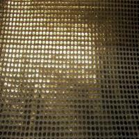 Tissu vieil or a paillettes ronde dore2