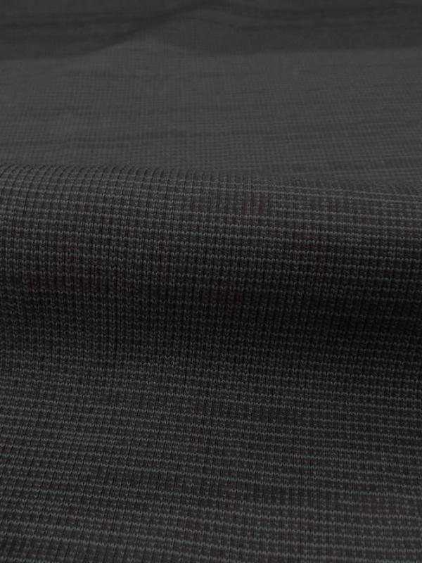 vente de Tissu Maille lourde a côte ton taupe rayé 650 grm²