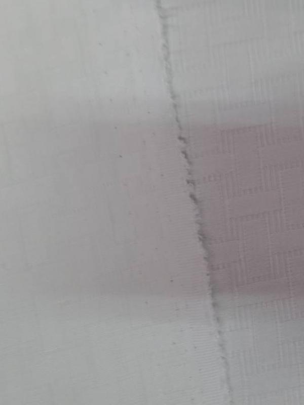 Toile coton faconne