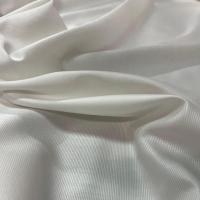 Toile coton legere blanc casse a fine cotes en 1 45m de large