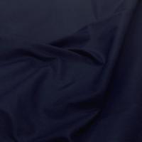 Toile coton légère ton bleu de chine