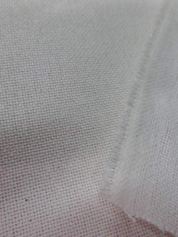 Toile coton natte ecrue 310gr m en 2 80m de large5