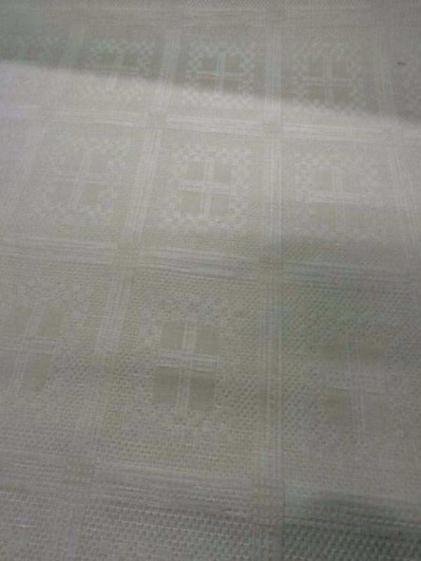 Toile d ameublement faconne ecrue1