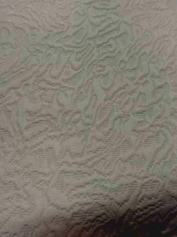Toile d ameublement faconne en coton ecrue