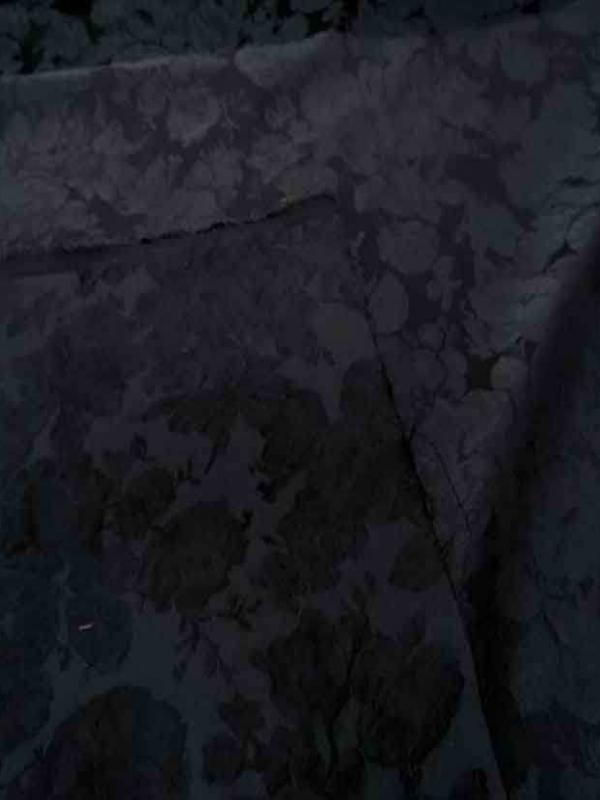 Toile d ameublement faconne ton gris