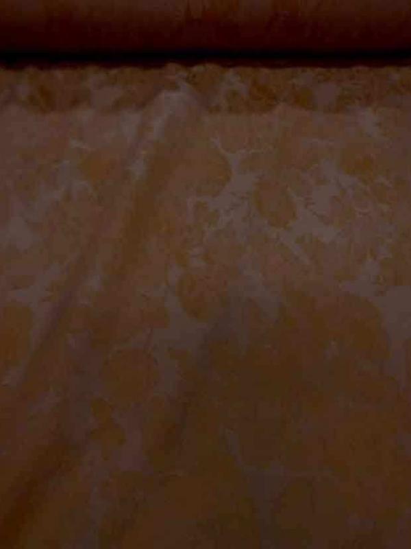 Toile d ameublement faconne ton orange