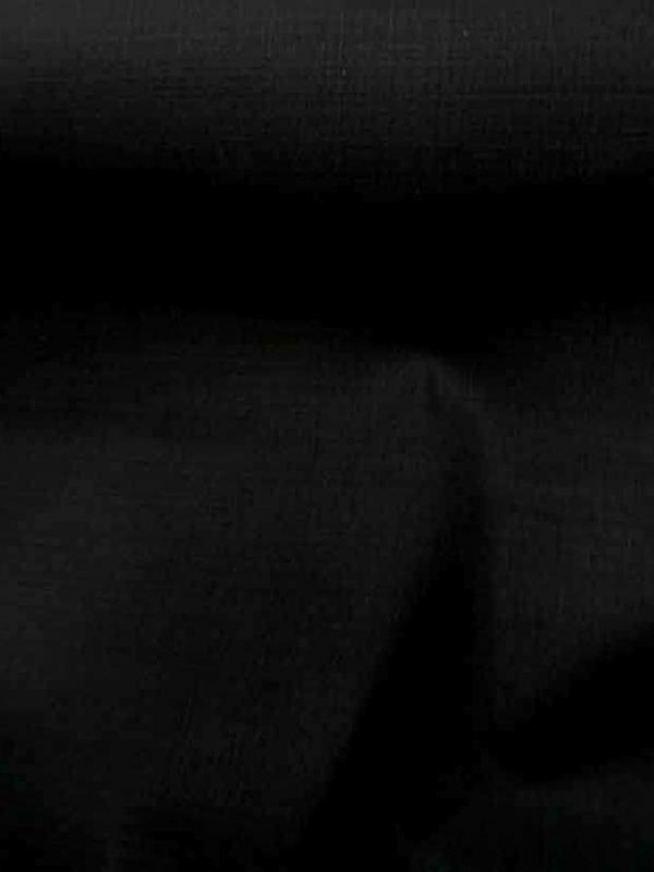 Toile de coton noire