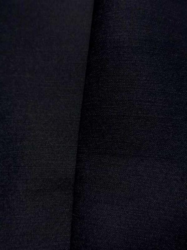 Toile de jean bleu nuit noir 