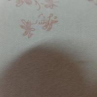 vente de Toile de jouy blanc cassé et rouge en satin coton romantique