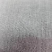 Toile de lin 100 ton blanc casse