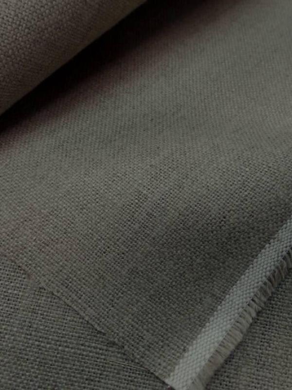 Tissu Toile de lin a peindre d'ameublement calandrée tondue 360 gr m² en 2.20l