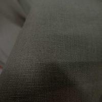 Toile de lin 100% ton kaki