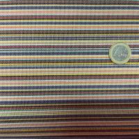 tissu toile de store a fine rayures multicolore sur Marseille